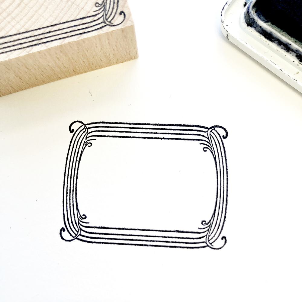 Art Deco Frame Stamp