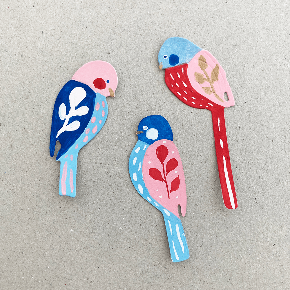 Stampkitchen -3 Birds | Cutting Dies