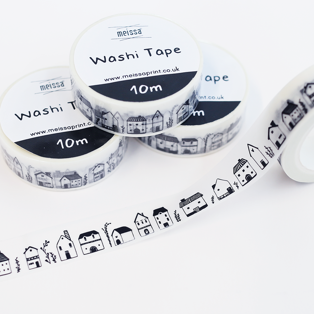 Washi Tape - Houses