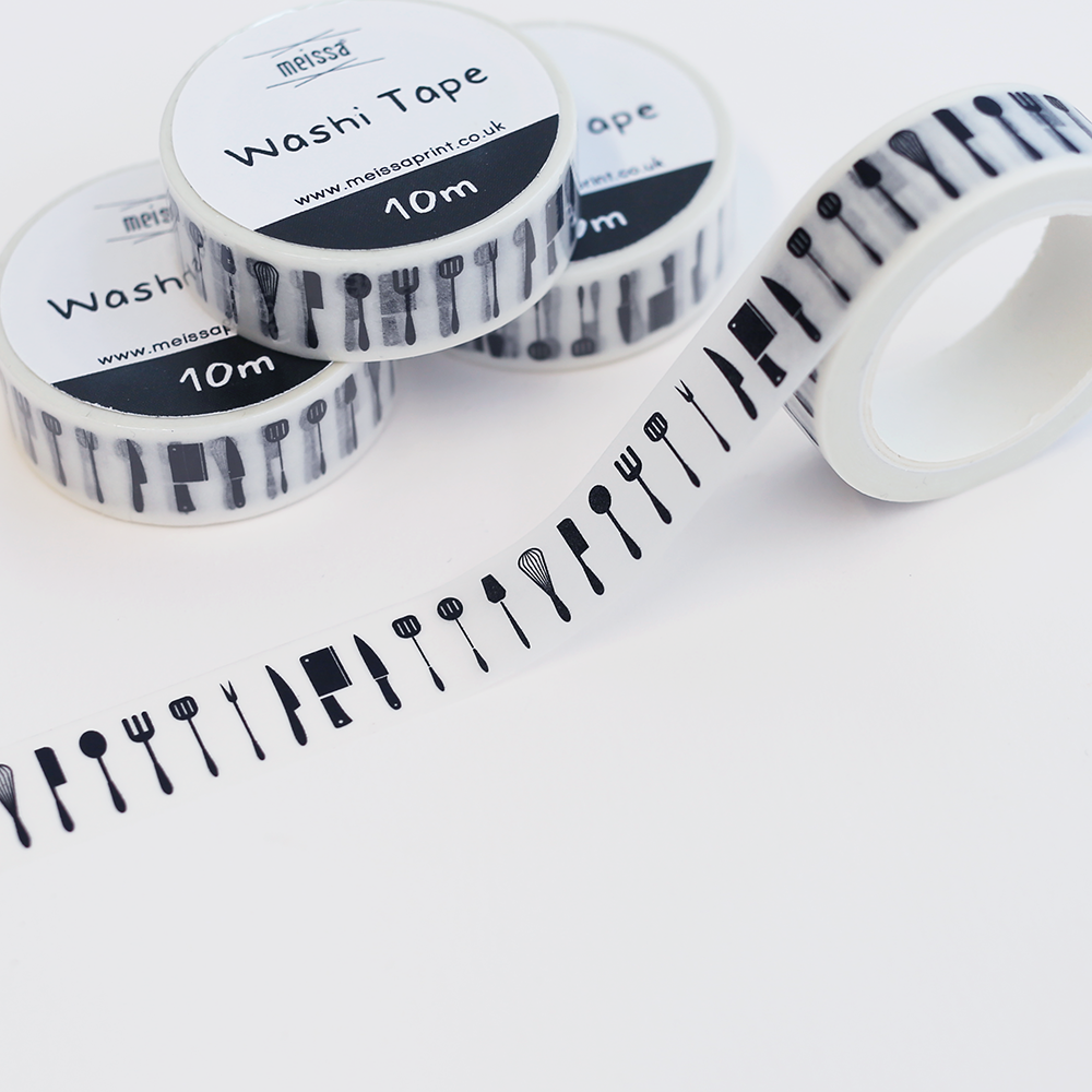 Washi Tape - Utensils