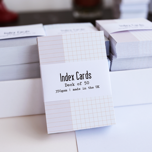 A7 Index Card - To Do Grid