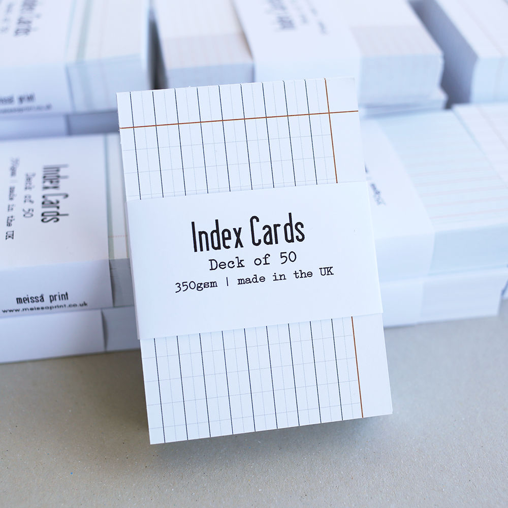 A7 Index Card - Grid