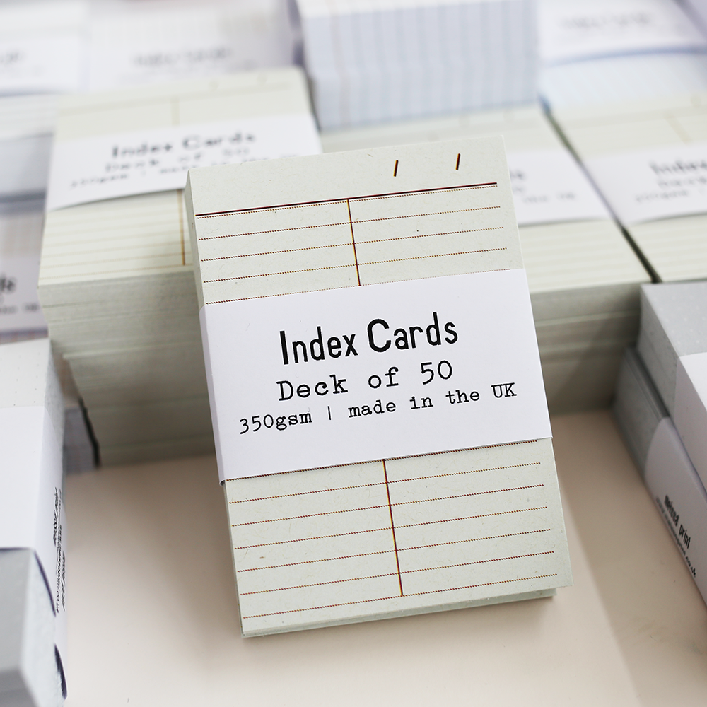 A7 Index Card - Vocabulary Cards