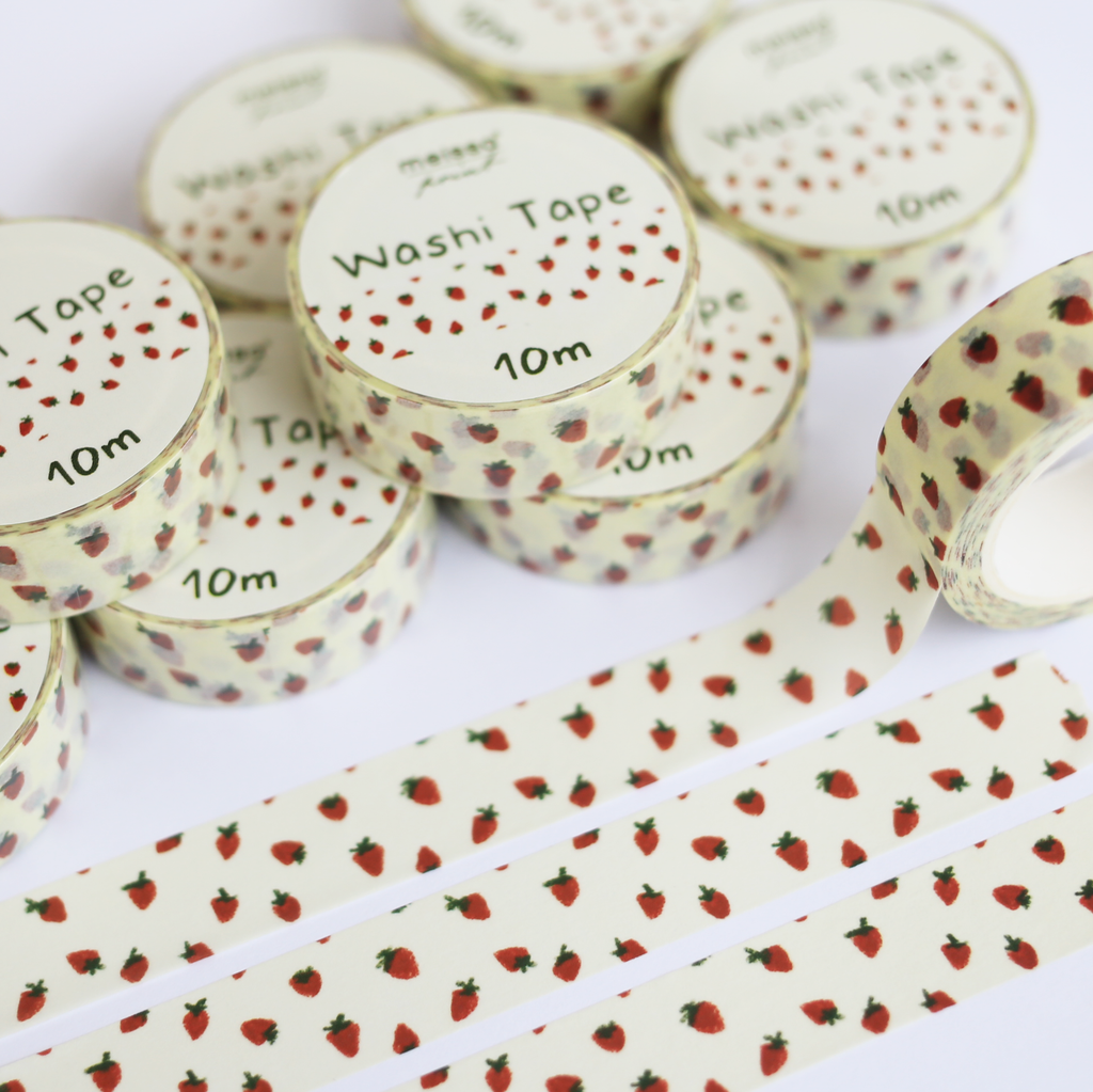 Washi Tape - Strawberries