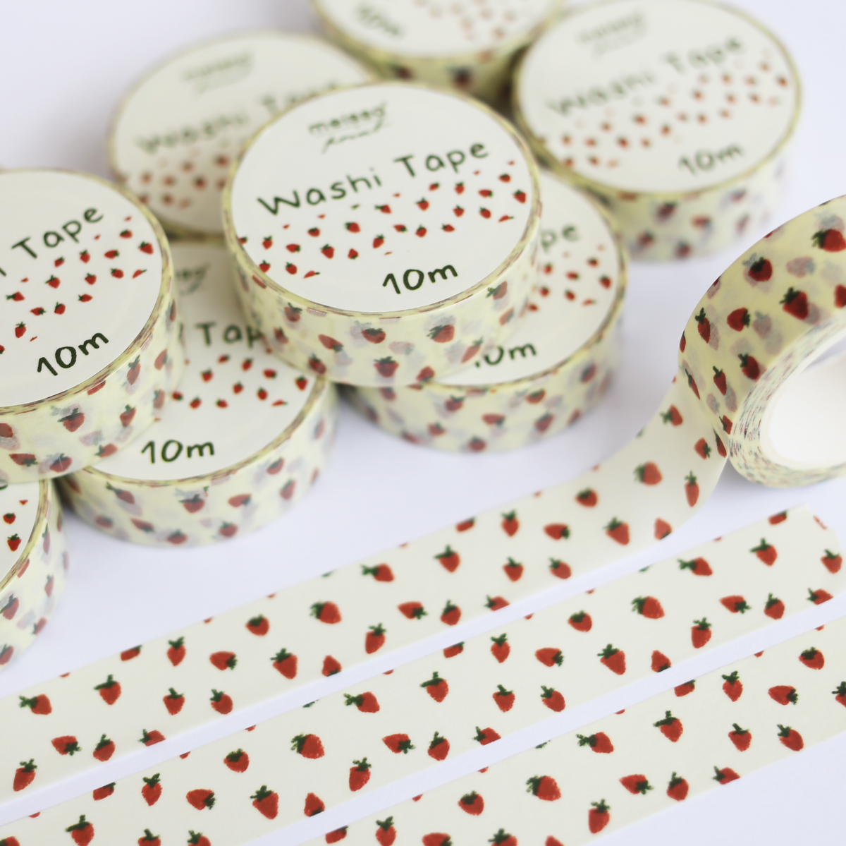 Washi Tape - Strawberries