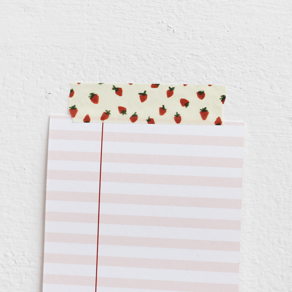 Washi Tape - Strawberries