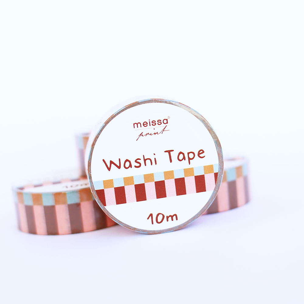 Washi Tape - Red Stripes