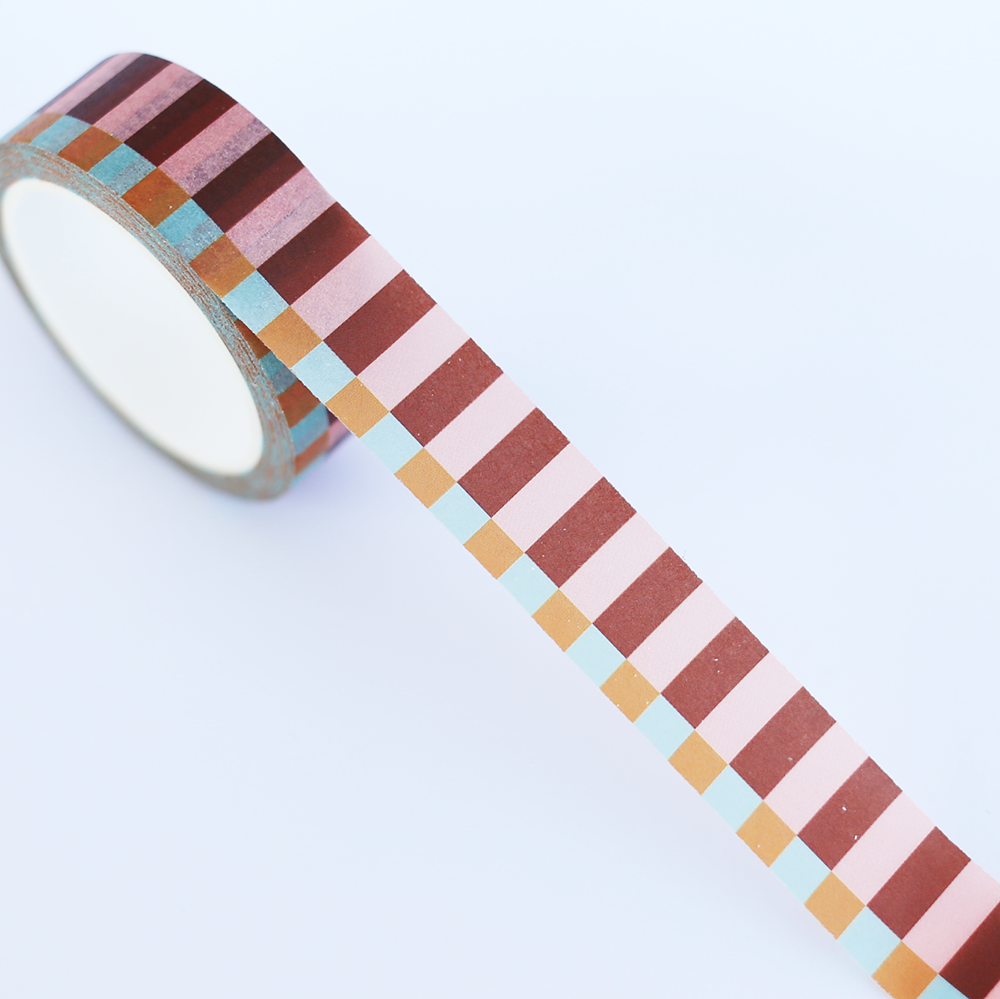 Washi Tape - Red Stripes