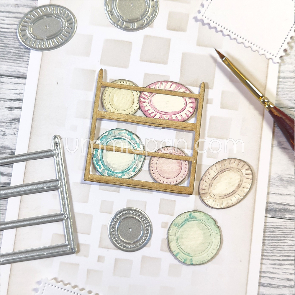Gummiapan - Plate Rack