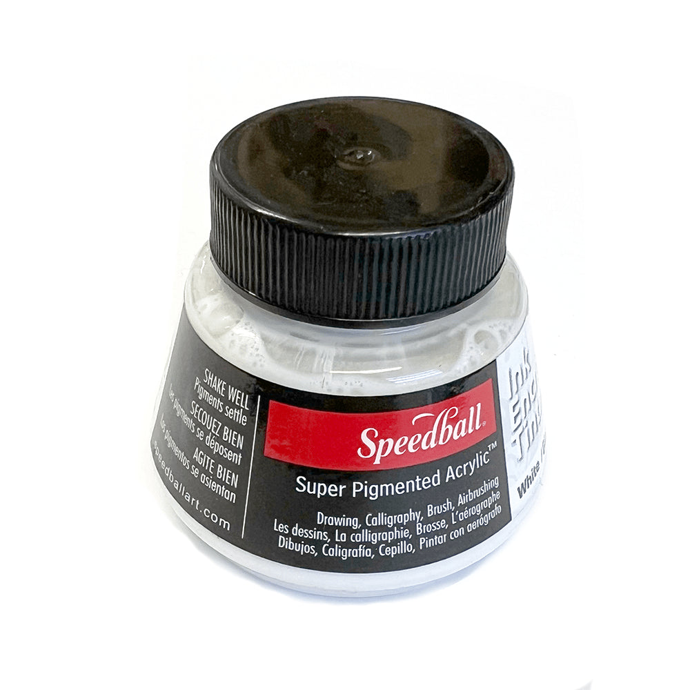 Speedball - White Calligraphy Ink 2oz