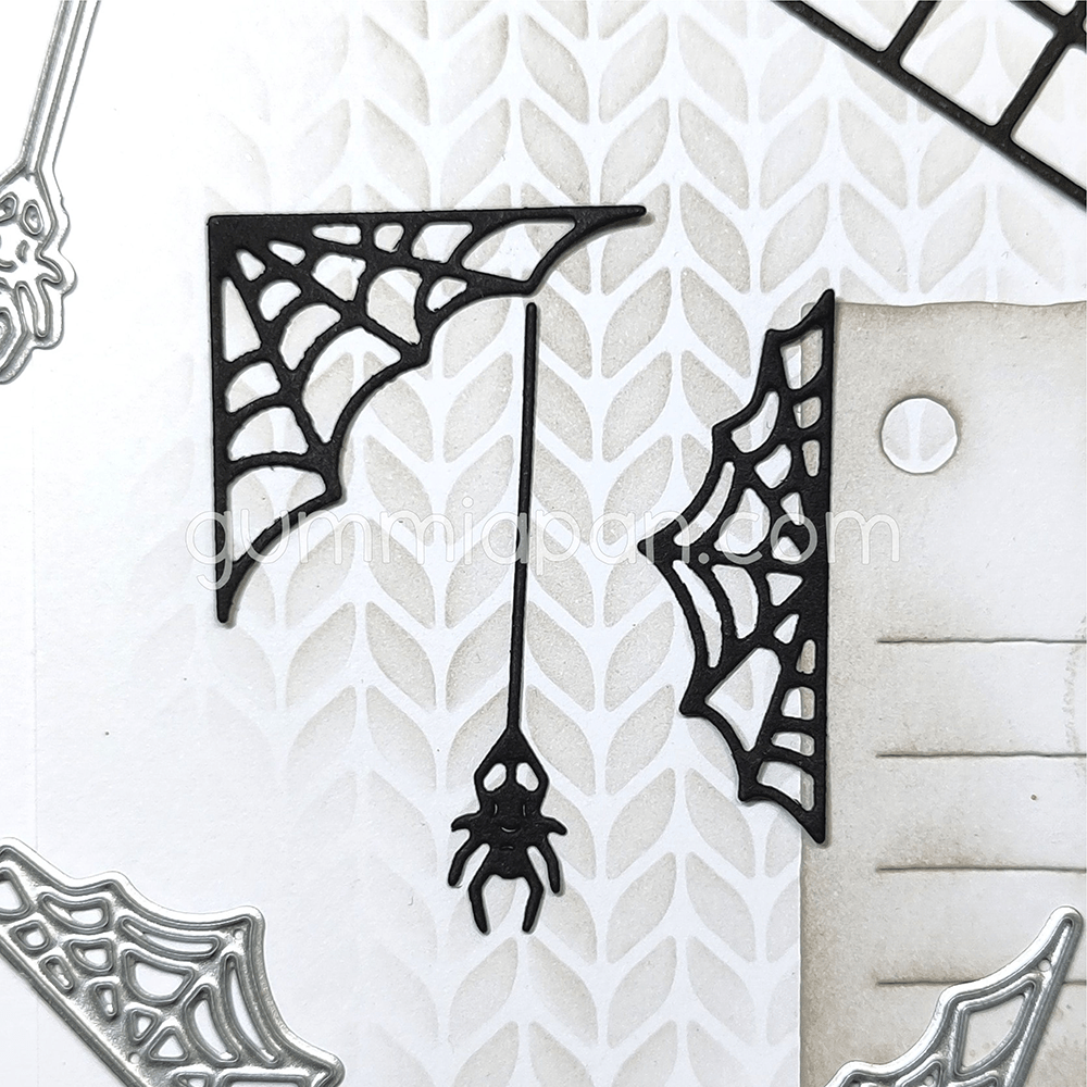 Gummiapan - Spider Web and Spider