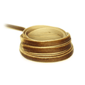 Velvet ribbon on a white background