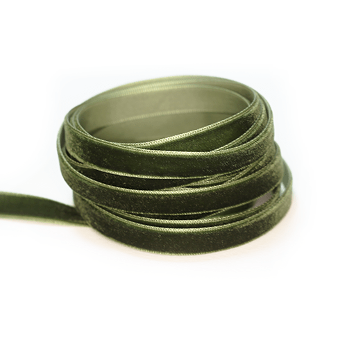 Velvet Ribbon – Moss