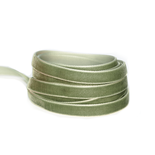 Velvet Ribbon - Sage