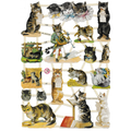 Die Cut Paper Scraps - Cats | 11 image 0