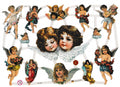 Die Cut Paper Scraps - Angels | 175 image 0