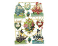 Vintage Lithography Sheet  Flowers | 267 image 0