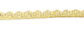 Dresdner Ornaments -8 Flower Trims Gold | DO11 image 0