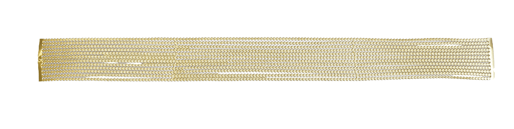 Dresdner Ornaments - 12 Mini Flower Borders Gold | DO06 image 2