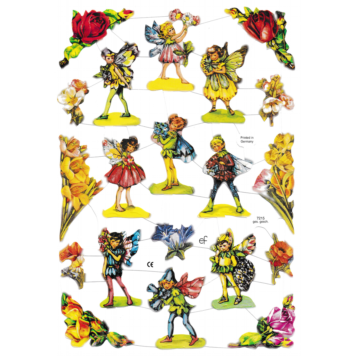 Die Cut Paper Scraps - Fairies | 34 image 0