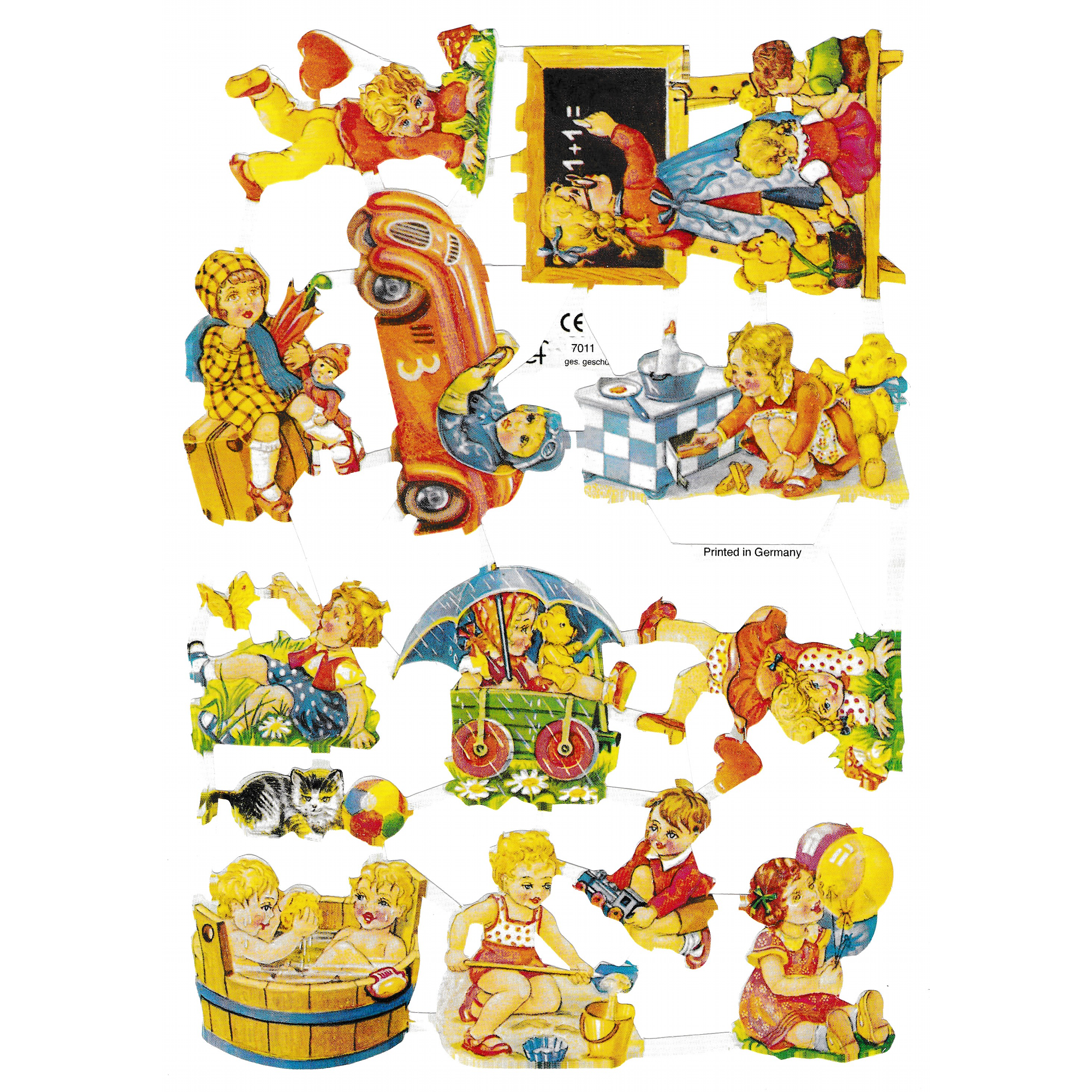 Vintage Lithography Sheet Kids | 128 image 0