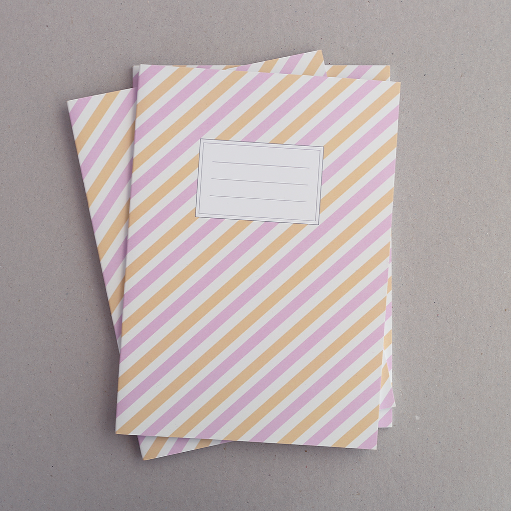 Sketchbook | Stripes Orange Purple image 1