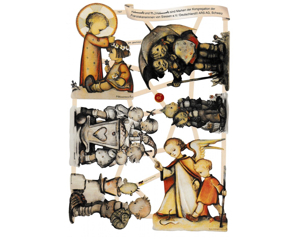 Vintage Style Lithography Hummel | 215 image 0
