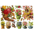Die Cut Paper Scraps - Flowers | 24 image 0