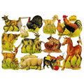 Vintage Lithography Sheet Animals | 205 image 0