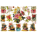 Die Cut Paper Scraps - Victorian Flowers | 15 image 0