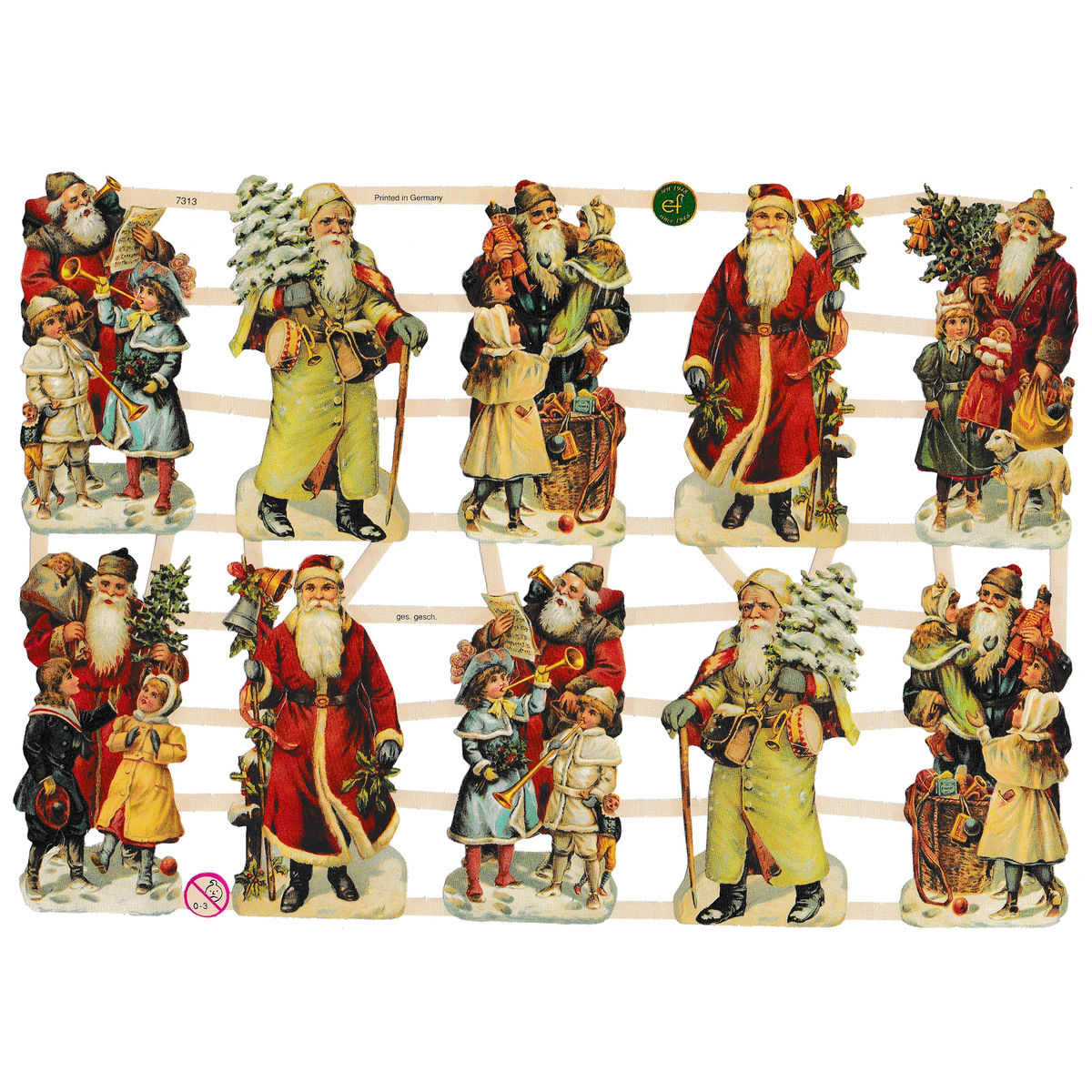 Die Cut Paper Scraps - Christmas | 46 image 0