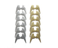 Dresden Ornaments - 6 pcs Small Angel Wings image 0
