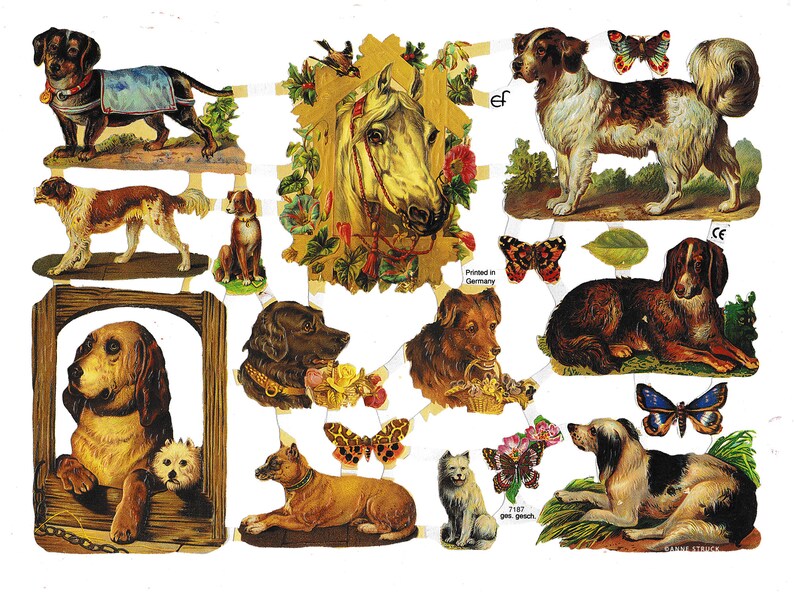 Vintage Lithography Sheet  | 289 image 0