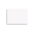 A7 Index Card - French Lines