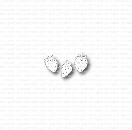 Gummiapan - Small Strawberries