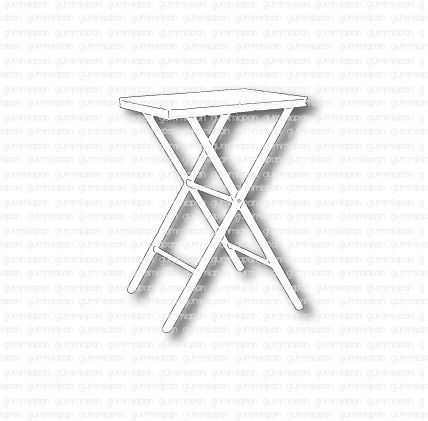 Gummiapan - Garden table