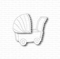 Gummiapan - Doll's cart