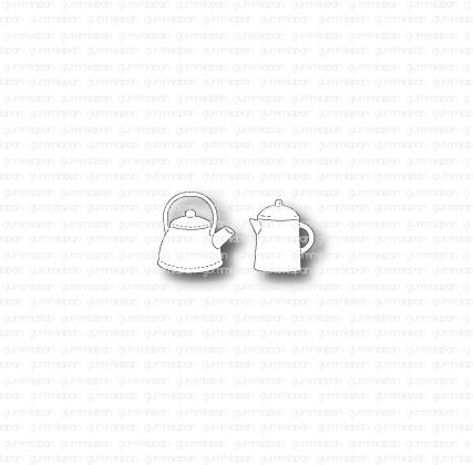 Gummiapan - Teapots