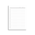 A7 Index Card - To Do List