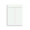 A7 Index Card - Vocabulary Cards