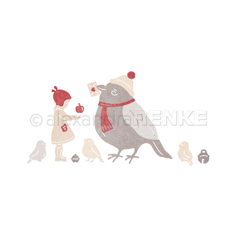 Alexandra Renke - Child with little Bird