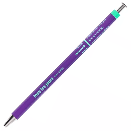 mark's - days ballpoint pen | purple