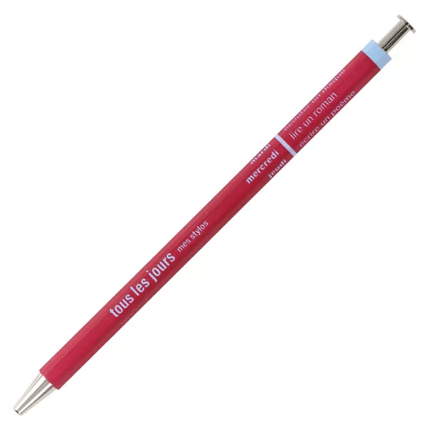 mark's - days ballpoint pen | red wine