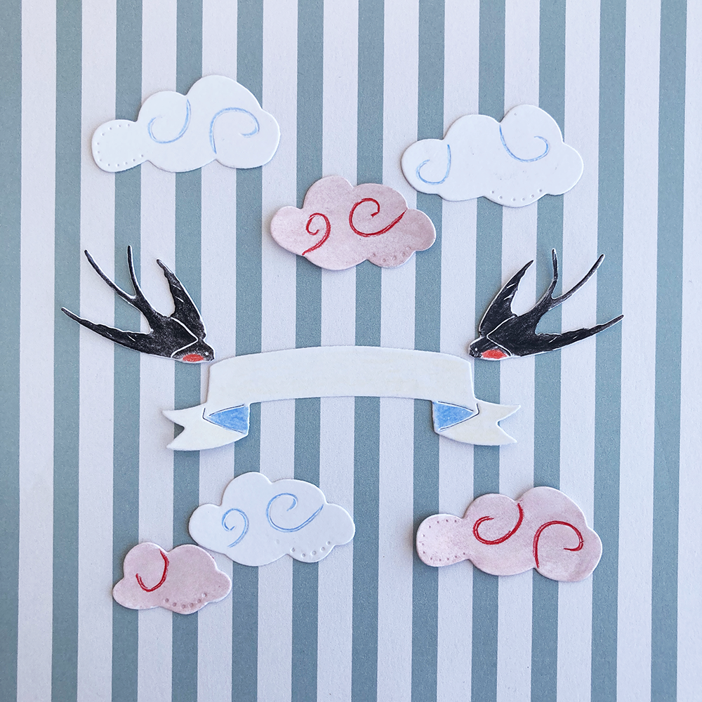 Paper Cutting Die | Swallows