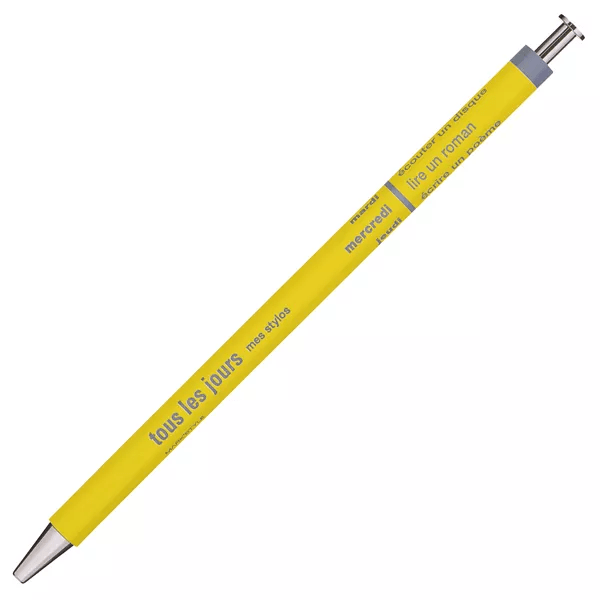 mark's - days ballpoint pen | yellow